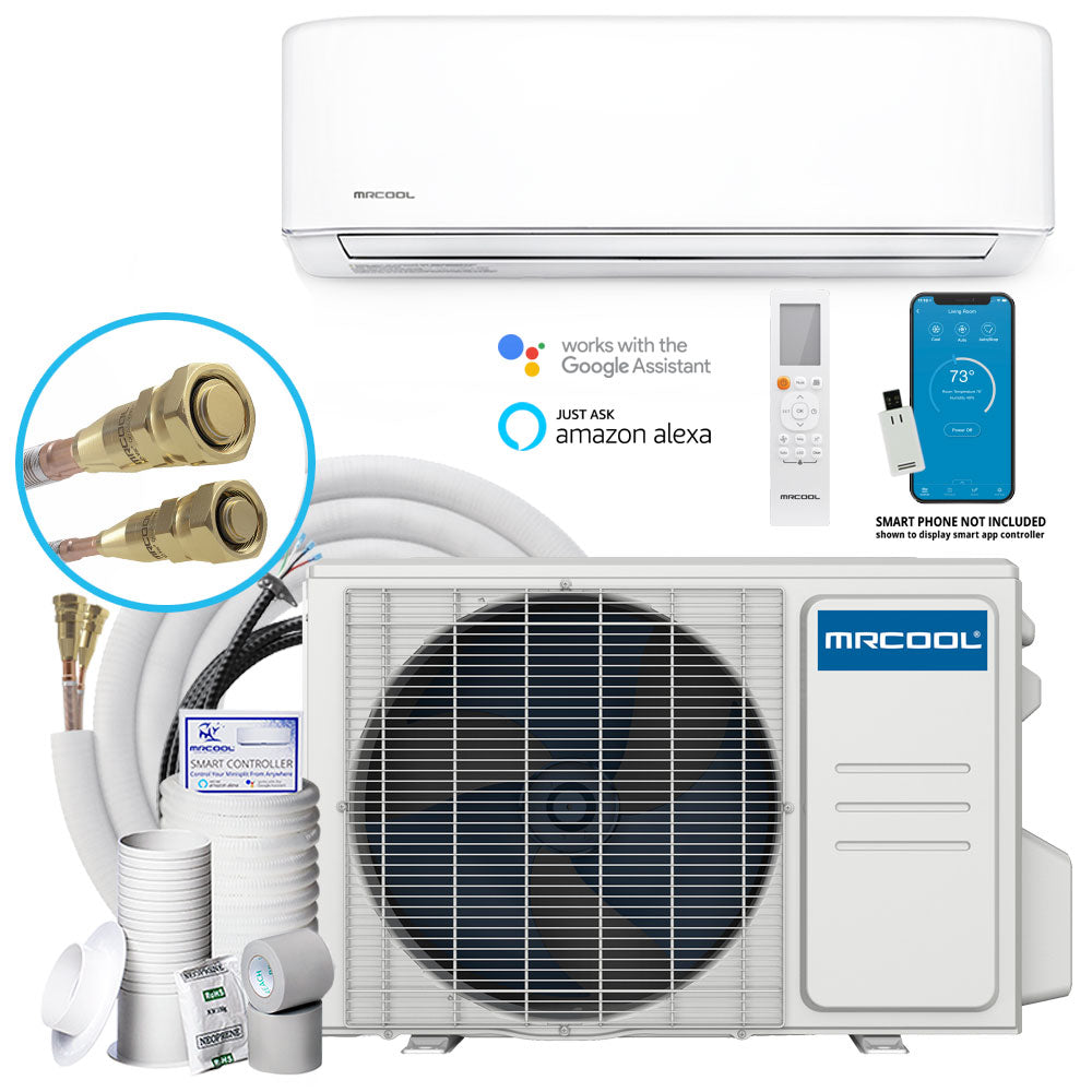 12k BTU 18 SEER MrCool EASY PRO Ductless Heat Pump Split System